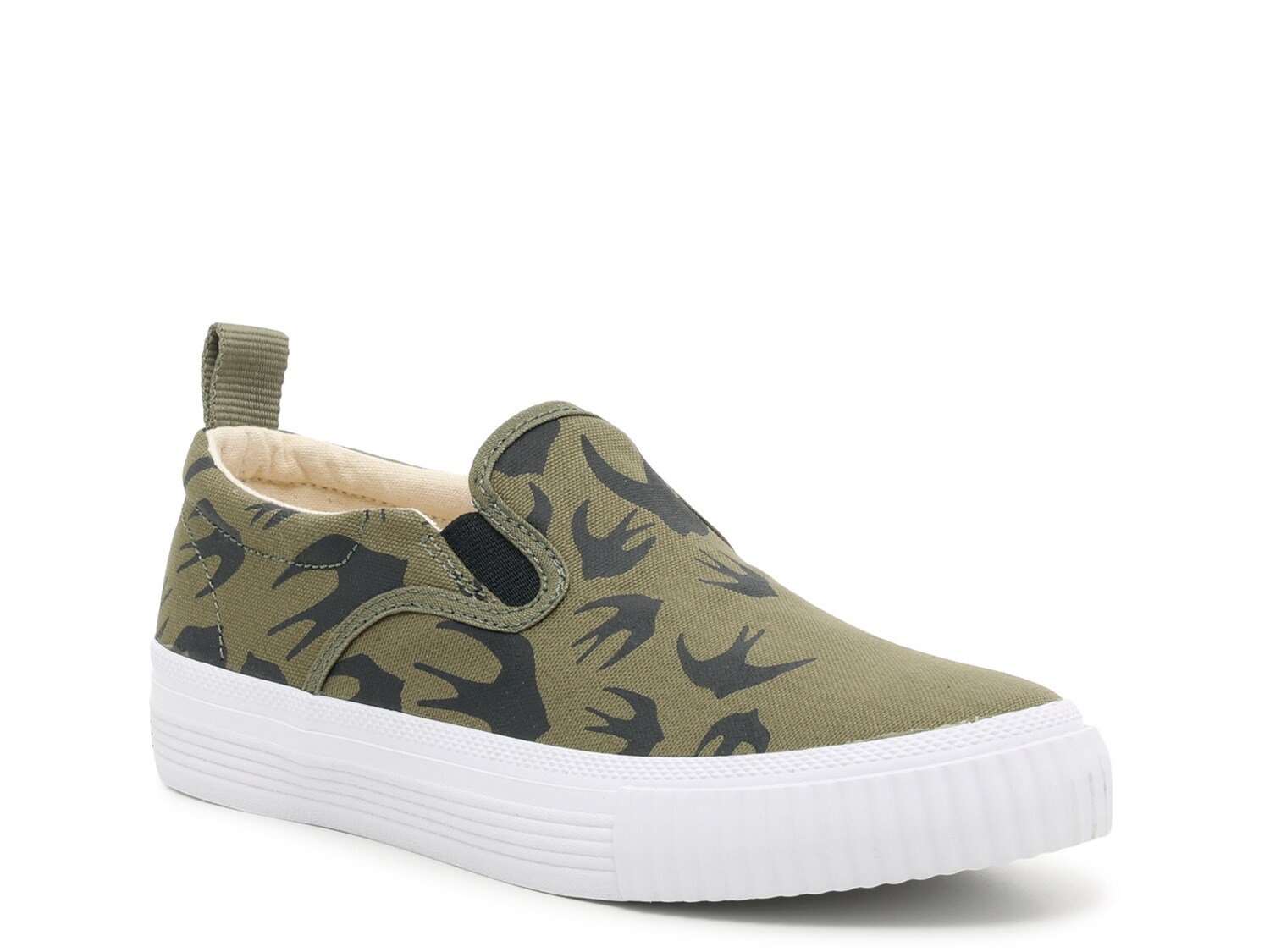 Women's slip-on sneakers Alexander McQueen Swallow, light green