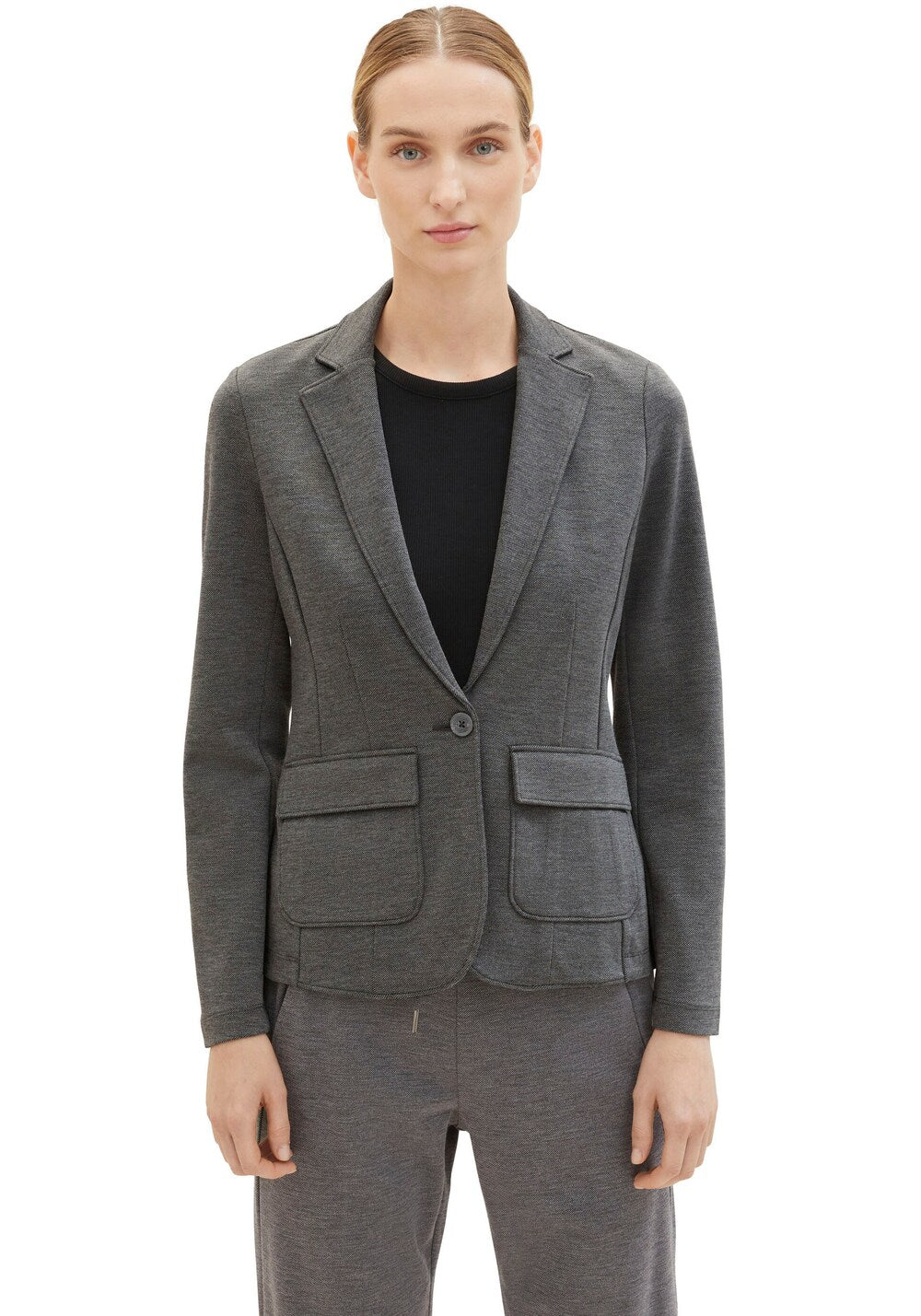 Tom Tailor blazer, mottled gray