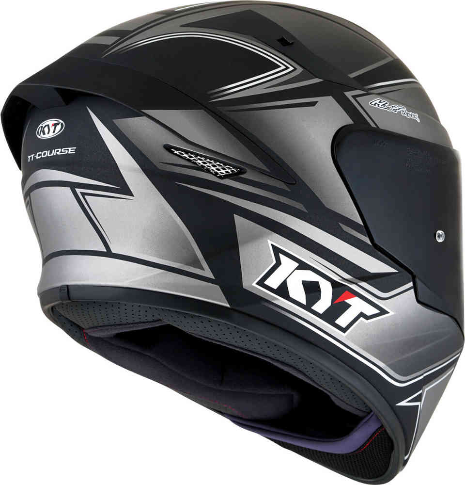 Touring helmet TT Course KYT, grey/black