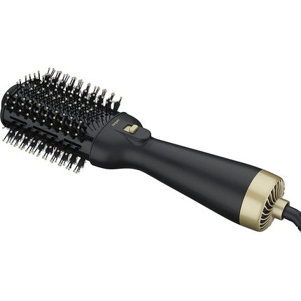 P301Pis100 Volumizing hair dryer and brush, 1300 W, black/gold, Beper