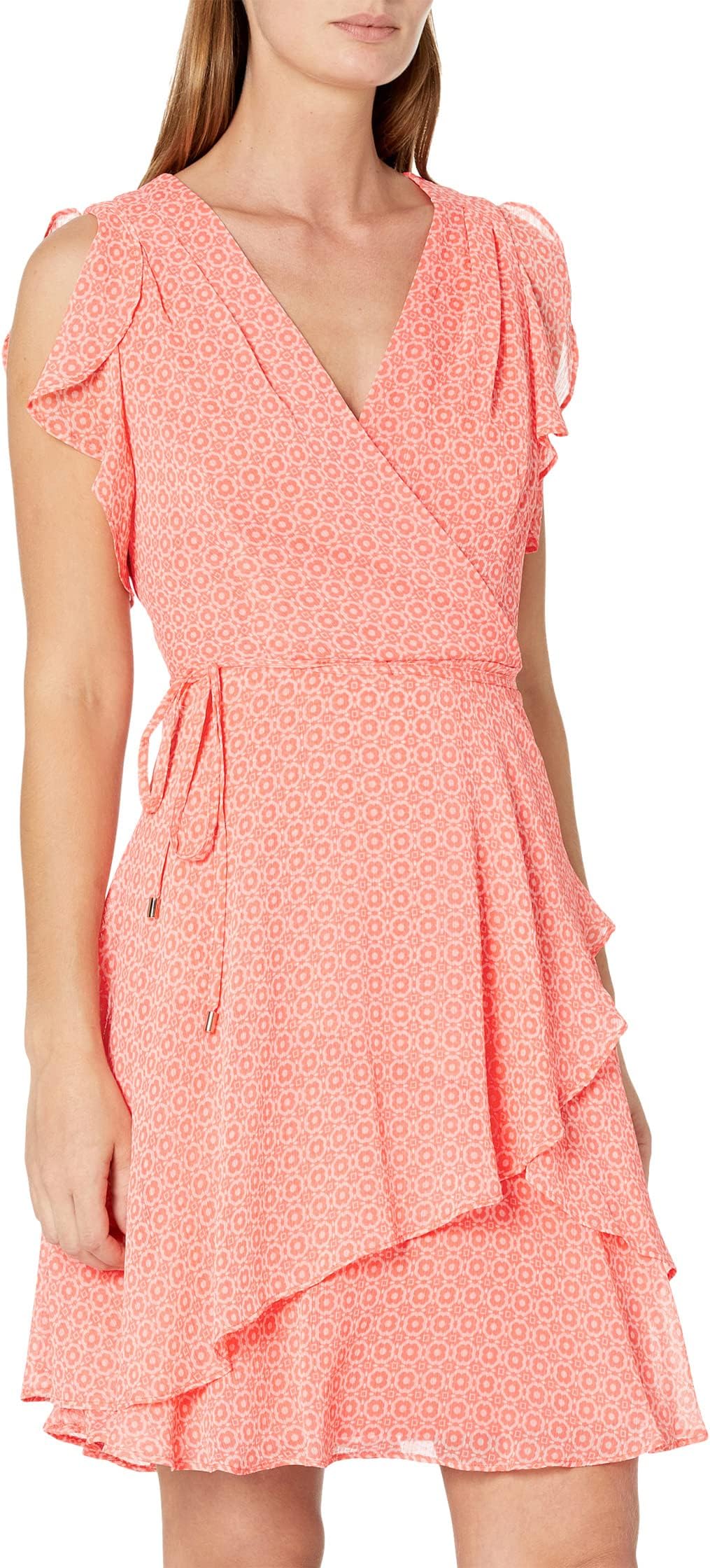 Tommy Hilfiger Island Chiffon Medallion Dress in Bloom Multi