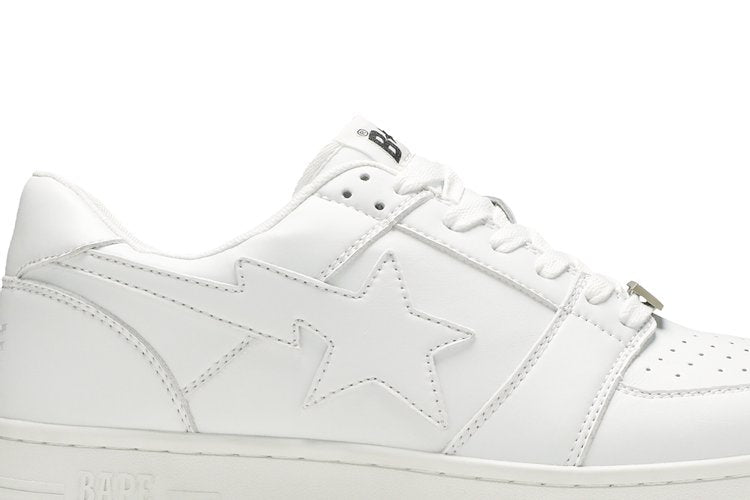 BAPE Bapesta M2 Low 'Triple White' sneakers, white