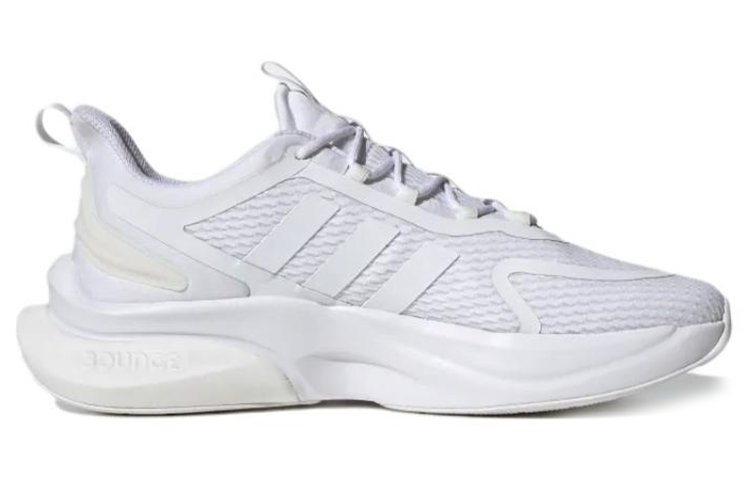 adidas Alphabounce Plus 'Triple White' Sneakers