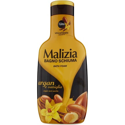 Bath foam Argan and Vanilla 1000ml, Malizia