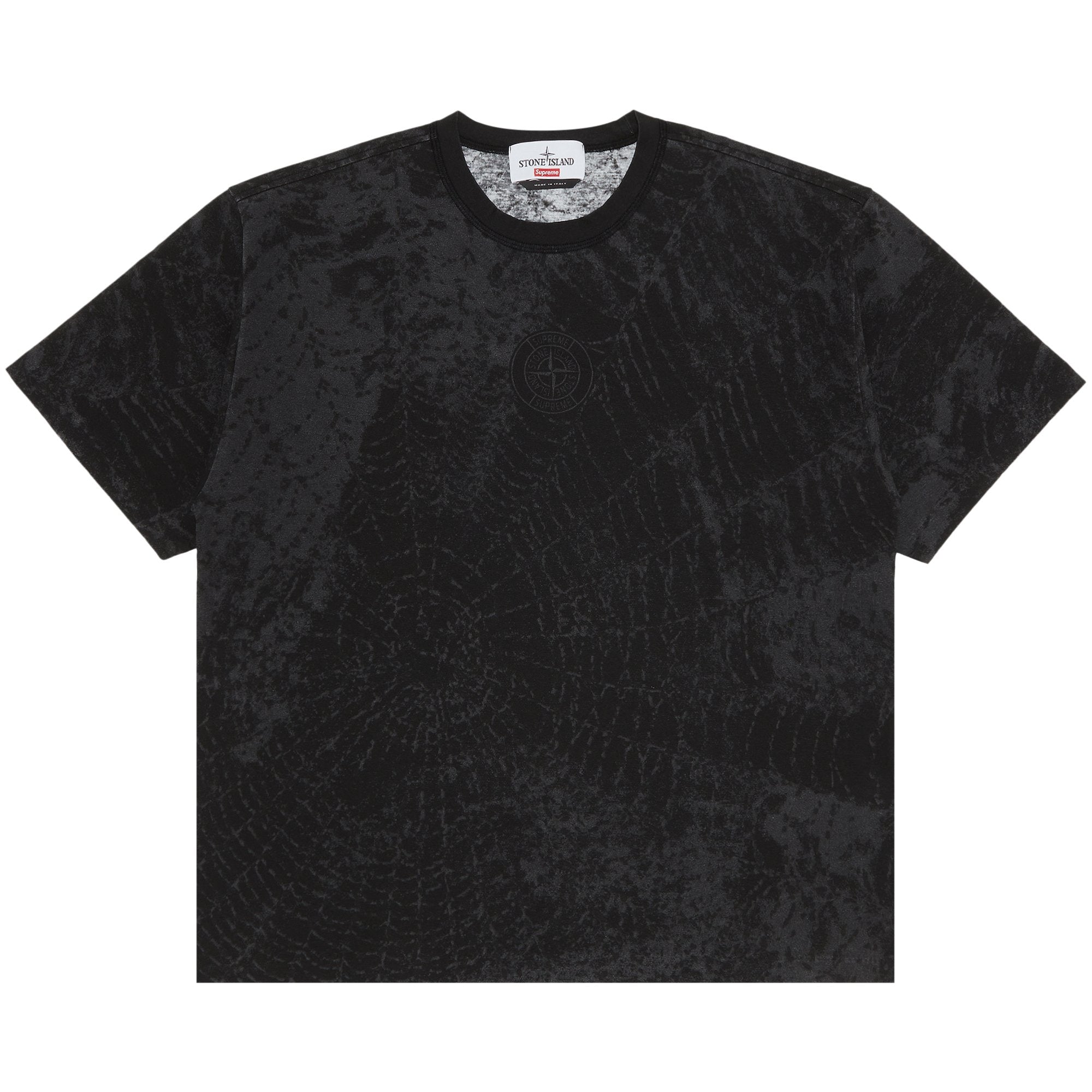 Supreme x Stone Island Short Sleeve Top, Black