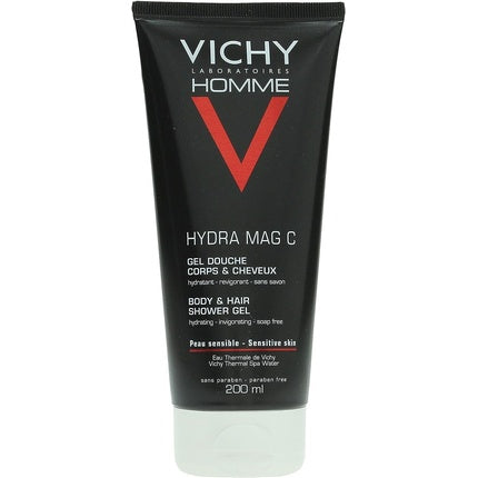 Shower gel Homme for hair and body 200 ml, Vichy