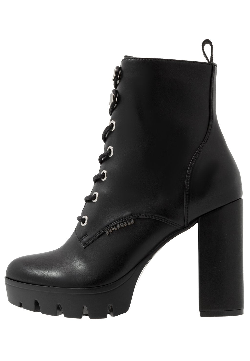 Bullboxer high heel ankle boots, black