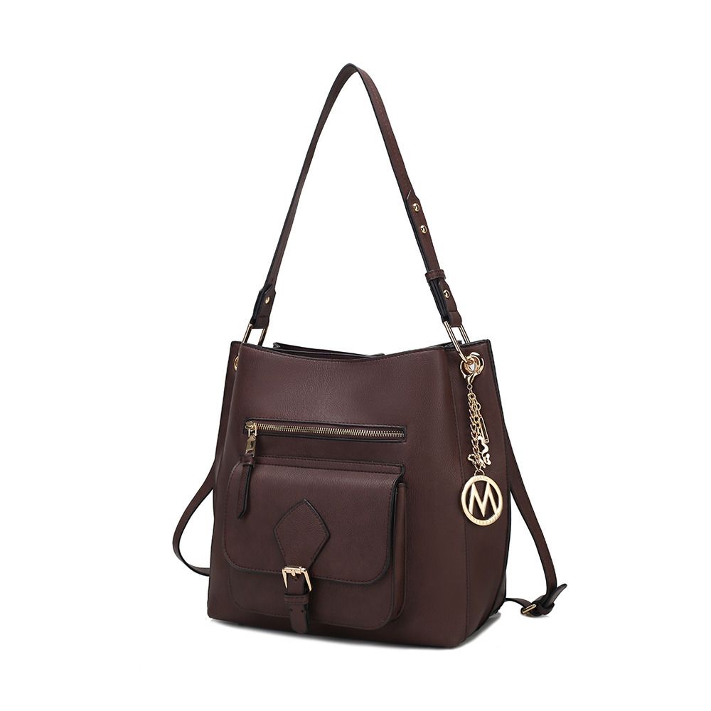 MKF Yves Vegan Collection Leather women's hobo shoulder bags from Mia K MKF Collection