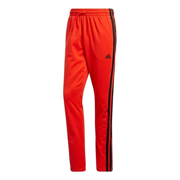 adidas Dame vis pant Stripe Sports Long Pants Red, red