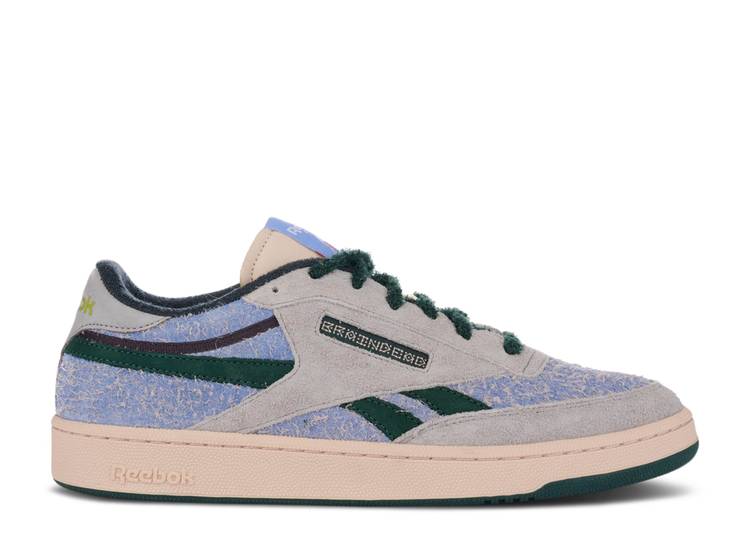 حذاء رياضي Reebok BRAIN DEAD X CLUB C REVENGE 'ECRU DARK FOREST'،