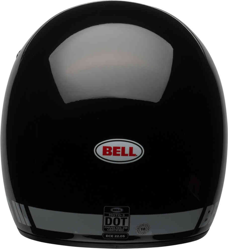 Classic motocross helmet Moto-3 Bell, black