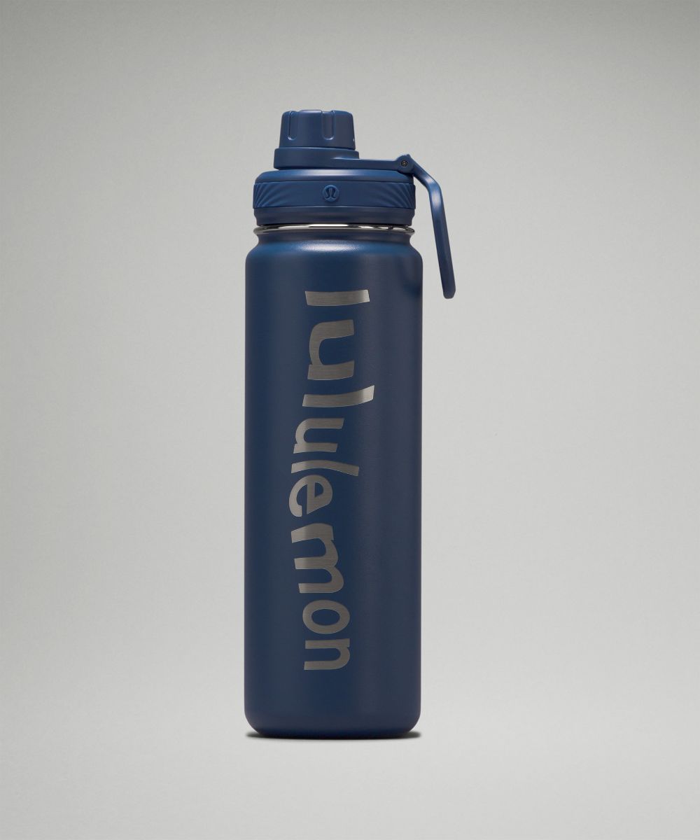 Sports bottle Back to Life 0.7 l Lululemon, blue