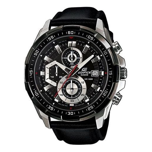 Watch CASIO EDIFICE Waterproof Mens Black Analog, black