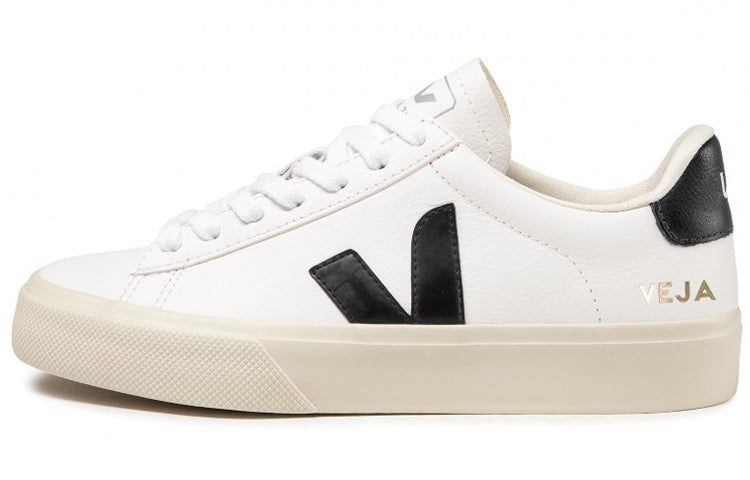 Veja Campo Low Chromefree White Black