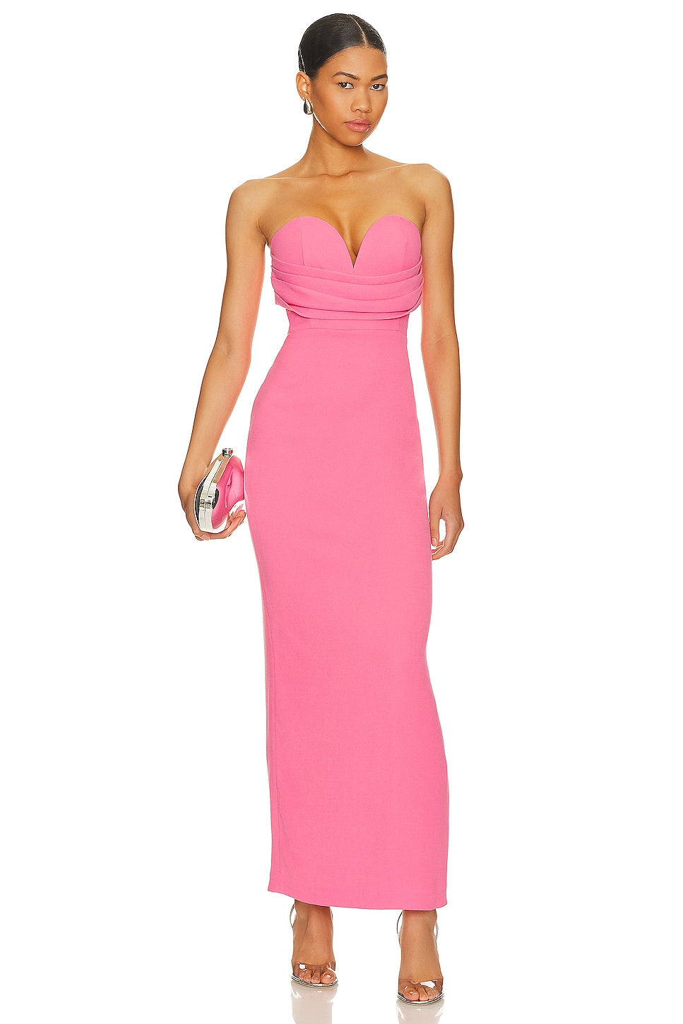 NBD Esha Maxi Dress, Hot Pink