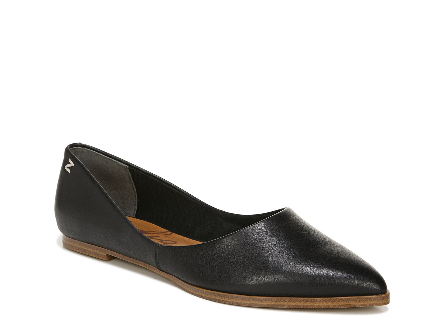 Zodiac Hill leather ballerinas, black