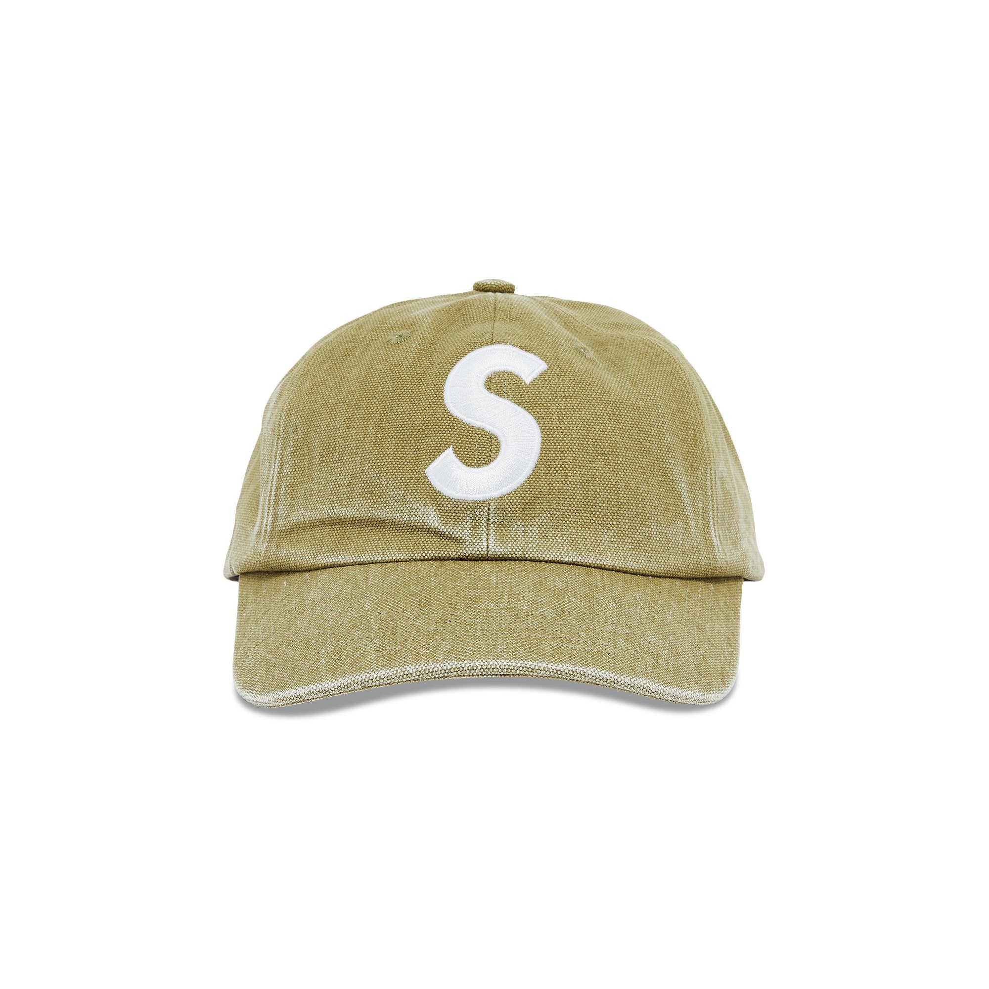 Supreme Pigment S Logo Canvas, 6 Panels, Olive