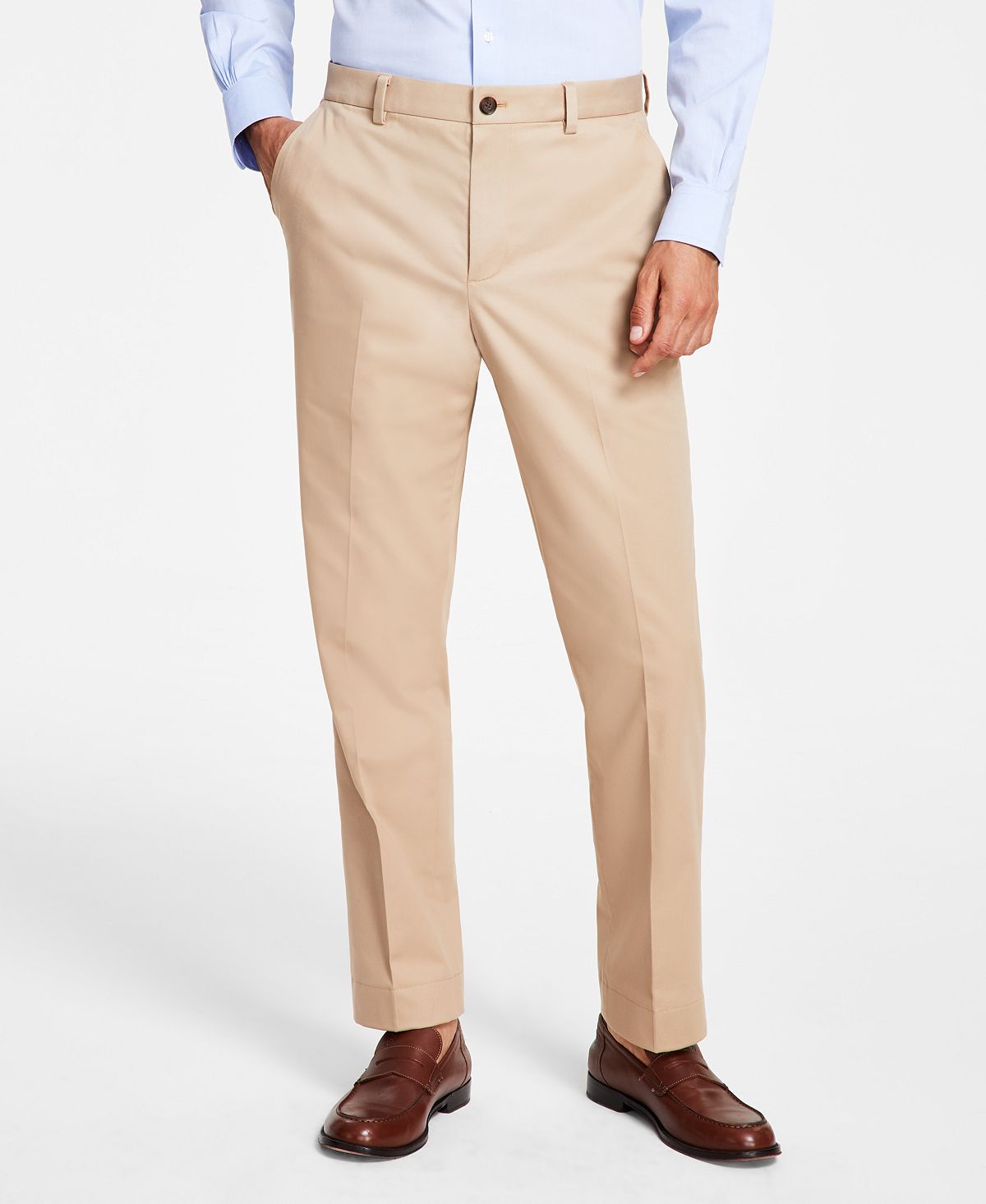 Brooks Brothers Men's Regular Fit Stretch Cotton Chinos