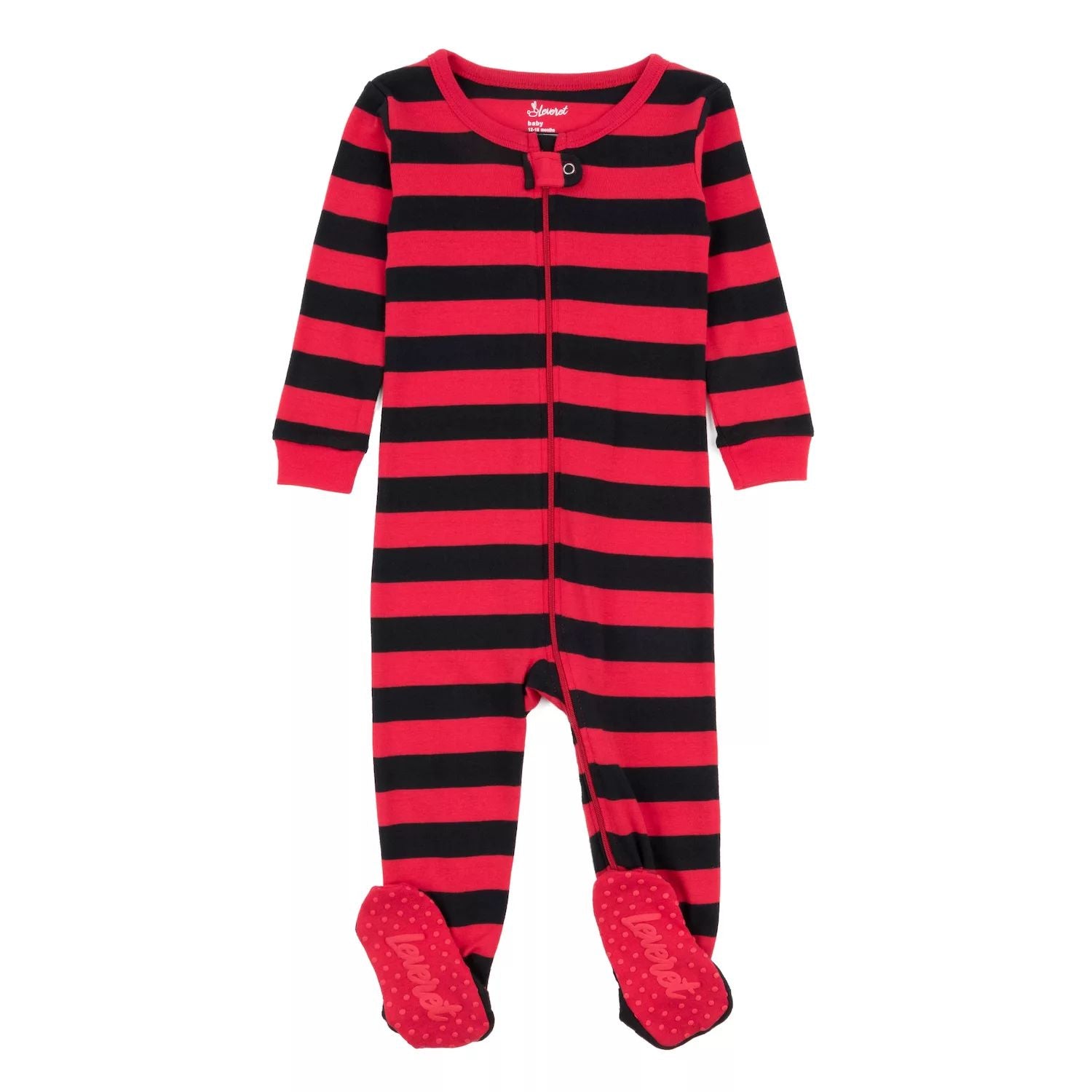 Leveret Children's Striped Cotton Pajamas for Boys Leveret