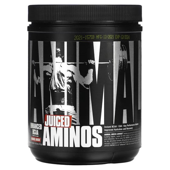 Animal Juiced Aminos Dietary Supplement, Orange Juice