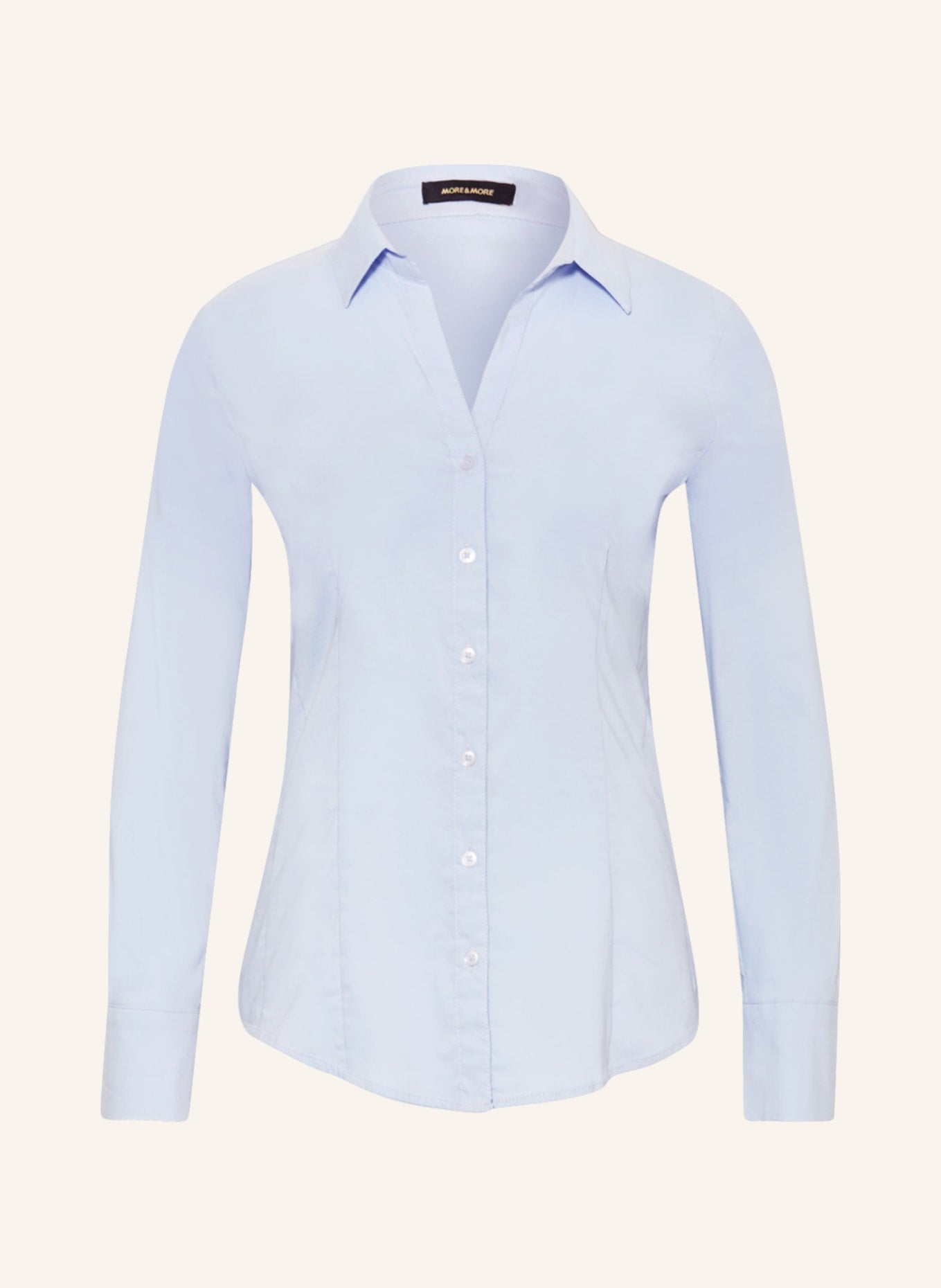 Shirt blouse MORE & MORE, light blue