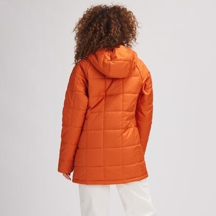 Women's Venture insulated Stoic parka, orange