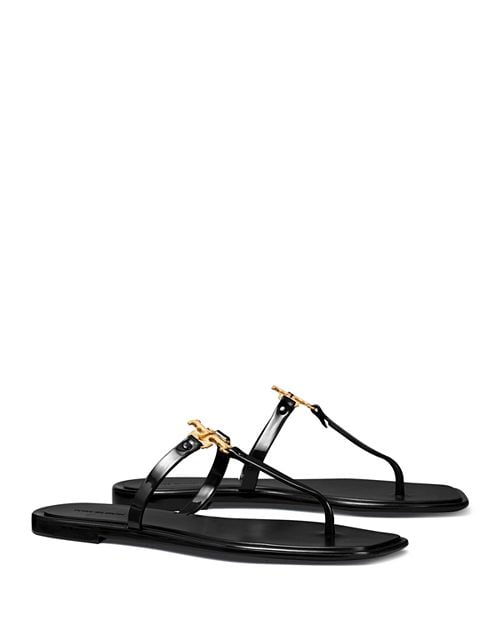 Roxanne Jelly Tory Burch Women's Thong Sandals, Black