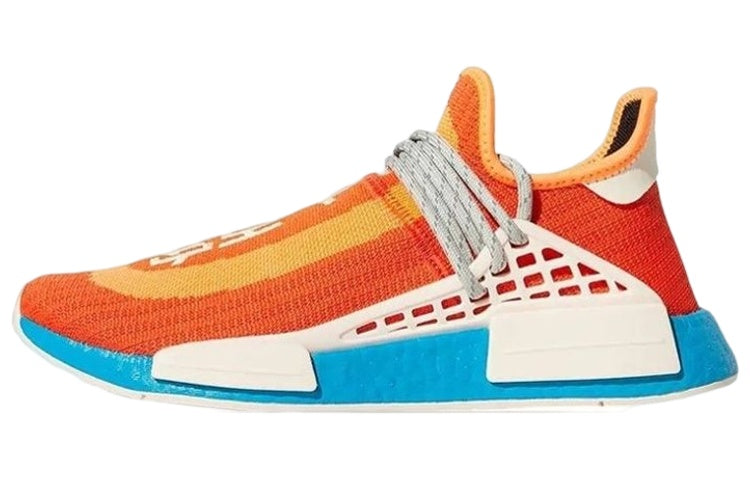 Adidas Originals Pharrell Hu Lifestyle Unisex Sneakers, Orange/Blue