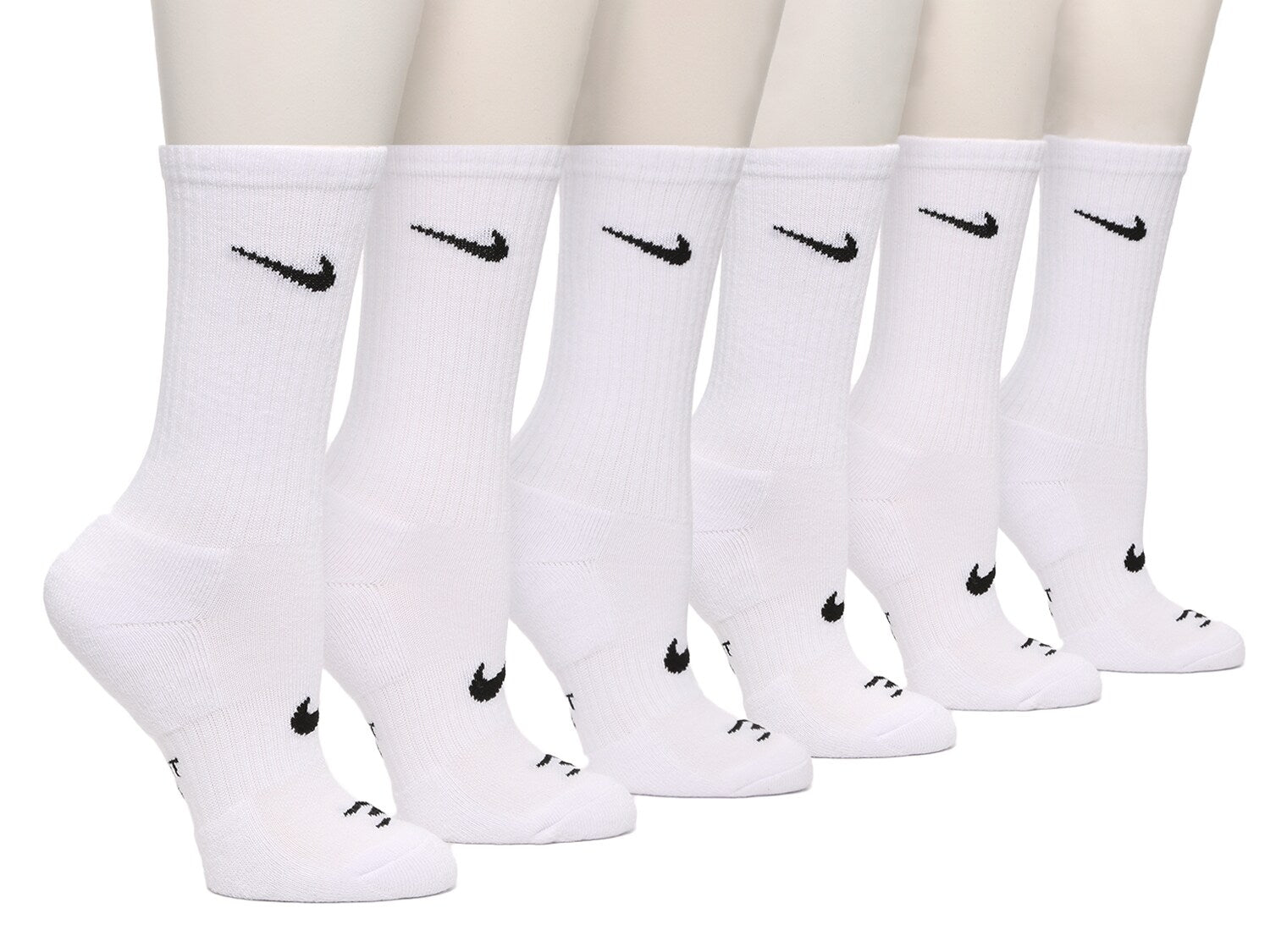 Nike Russell Wilson socks 6 pcs, white