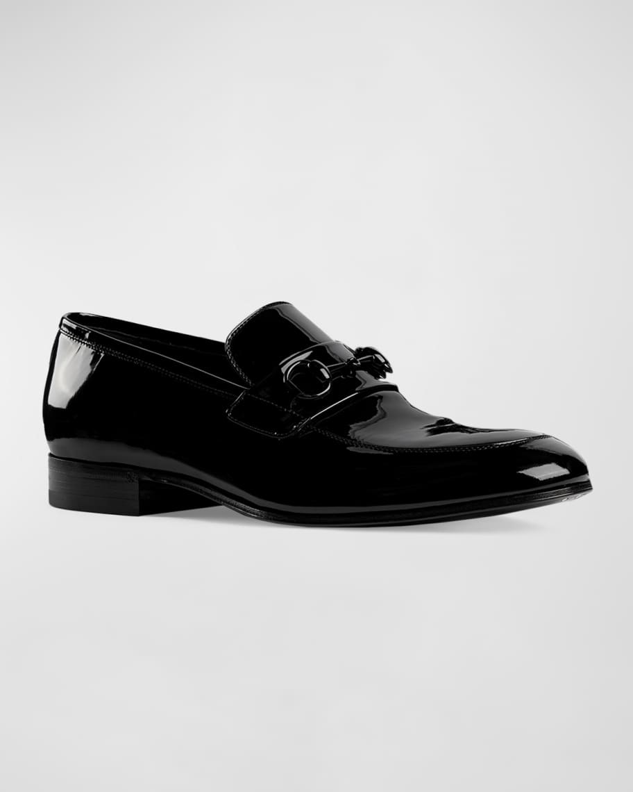 Gucci Men's Ed Loafers in Patent Leather