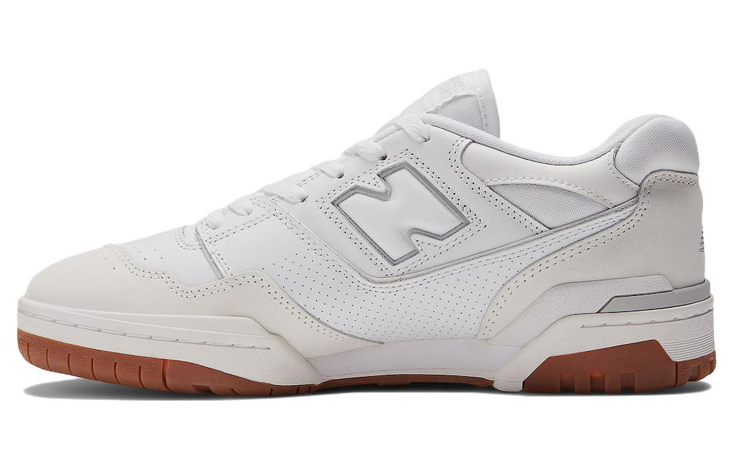 New Balance 550 White Elastic