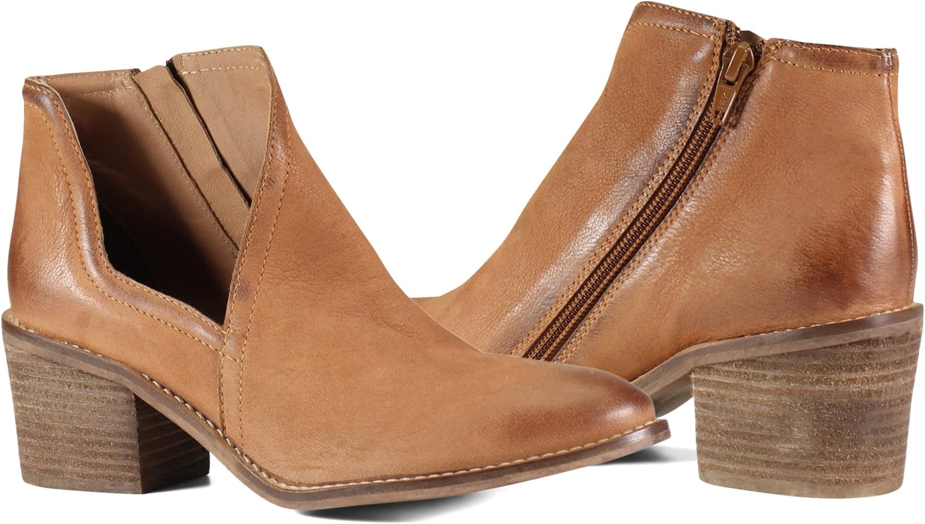 Ma Sheena Diba True Ankle Boots, Rich Cognac