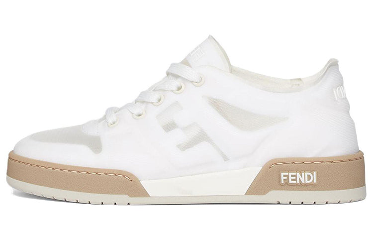 Fendi Match Mesh Low Top Sneakers