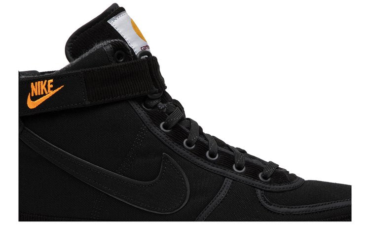 Nike Carhartt WIP x Vandal High Supreme 'Black Gum' Sneakers, black