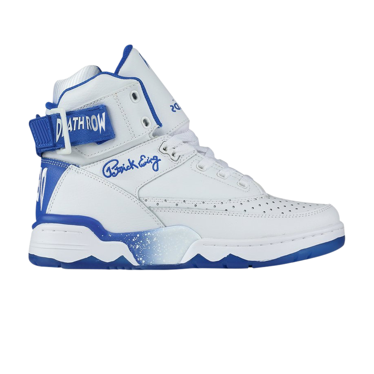 Ewing Death Row Records x 33 High 'White Royal' Sneakers, White