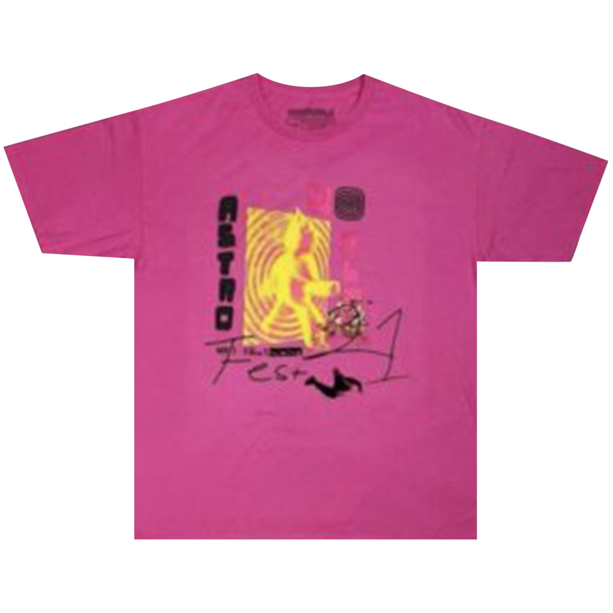 Travis Scott Cactus Jack T-Shirt, Pink