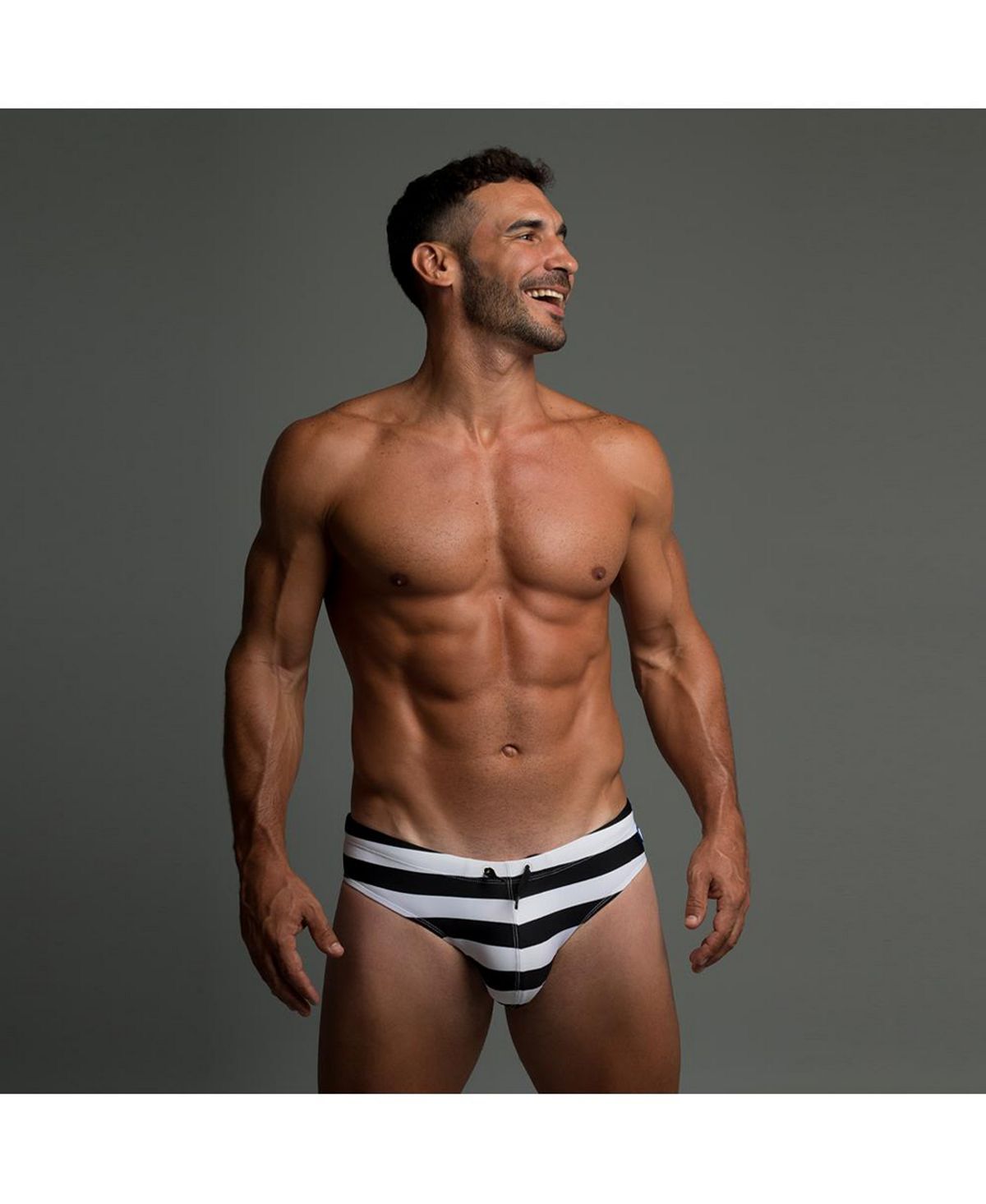 H2O Lined Men's Swimming Briefs + Rounderbum Swimming Briefs Set