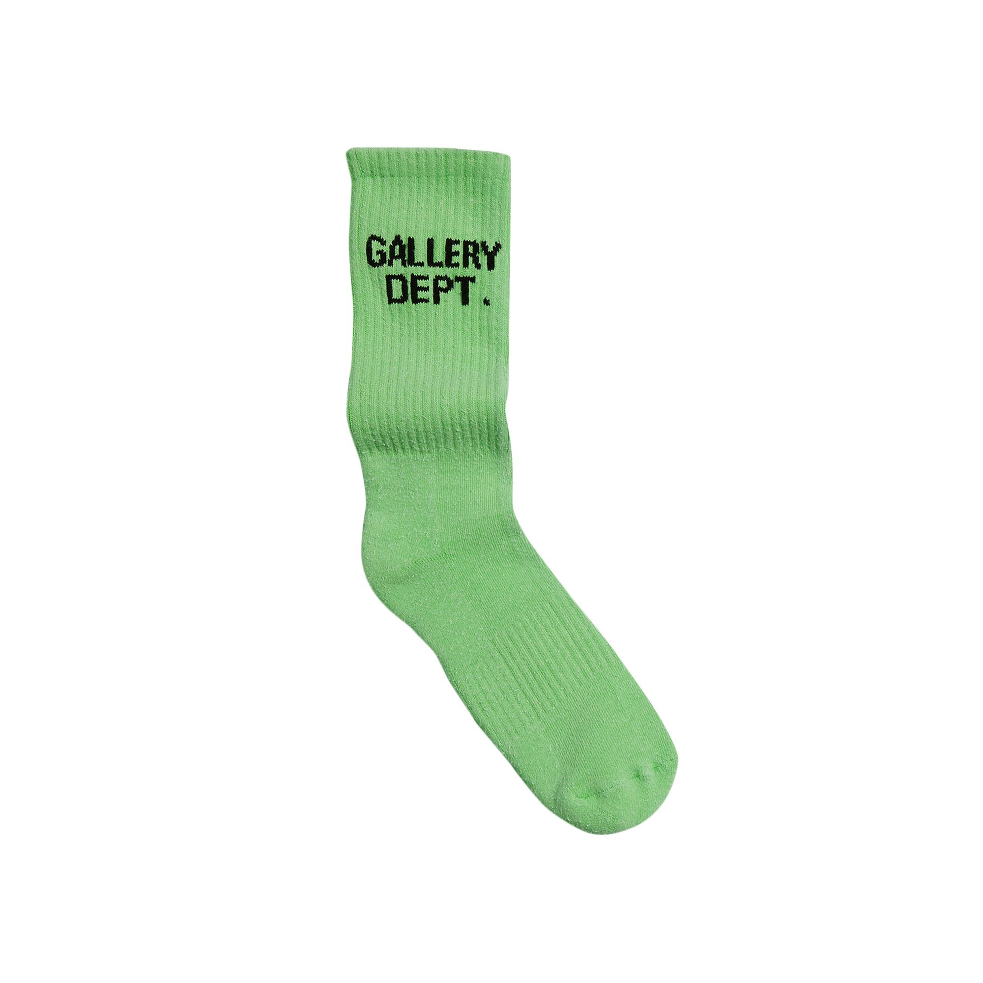 Gallery Department Clean Socks Flo Green