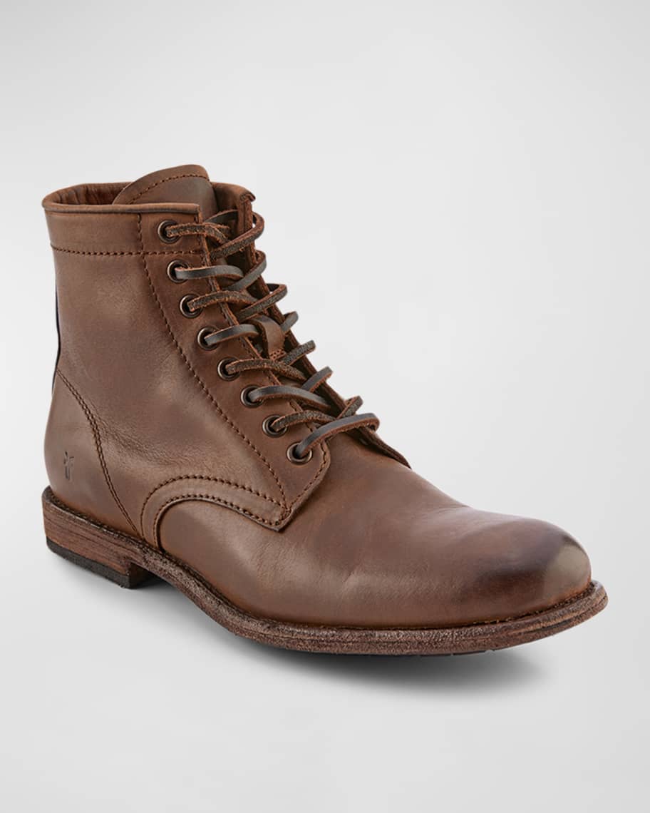 Tyler Frye Men's Leather Lace-up Boots