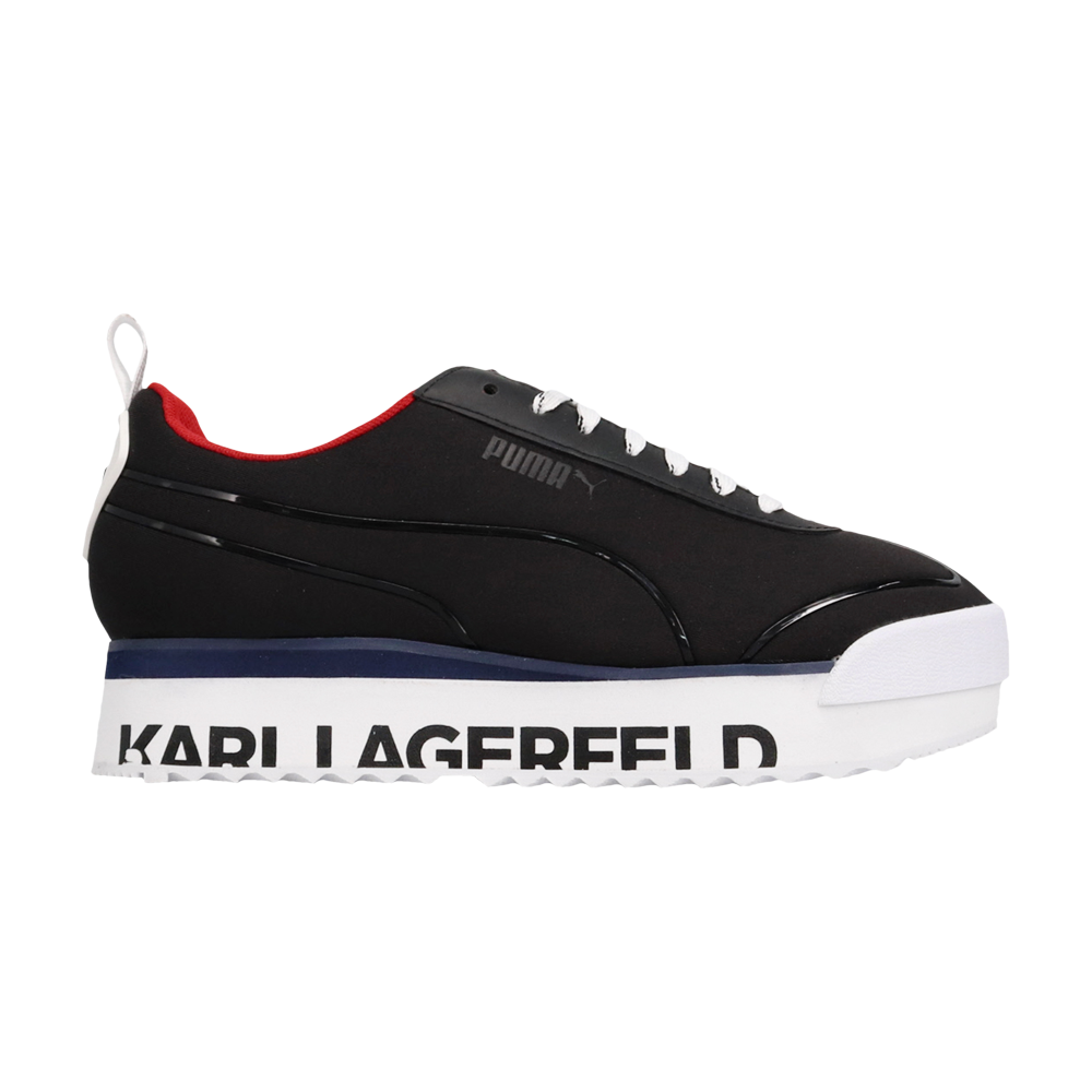 Sneakers Wmns Roma Amor Karl Puma, black