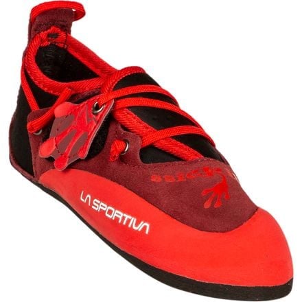 Stickit FriXion RS Climbing Shoes - Children's La Sportiva, Chili/Poppy