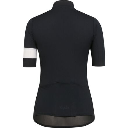 Rapha Women's Classic Flyweight Jersey, Black/White