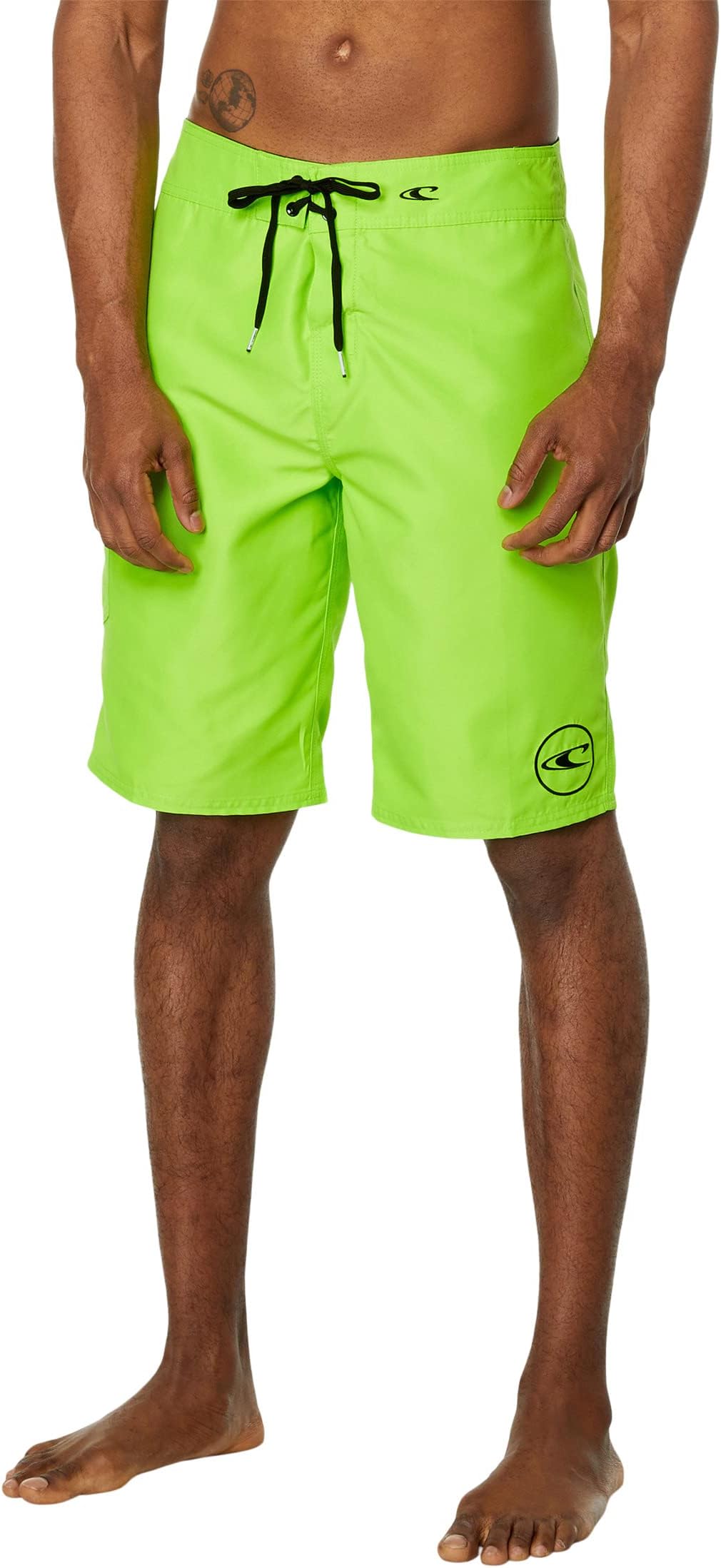 Santa Cruz Solid 2.0 O'Neill Board Shorts in Neon Green