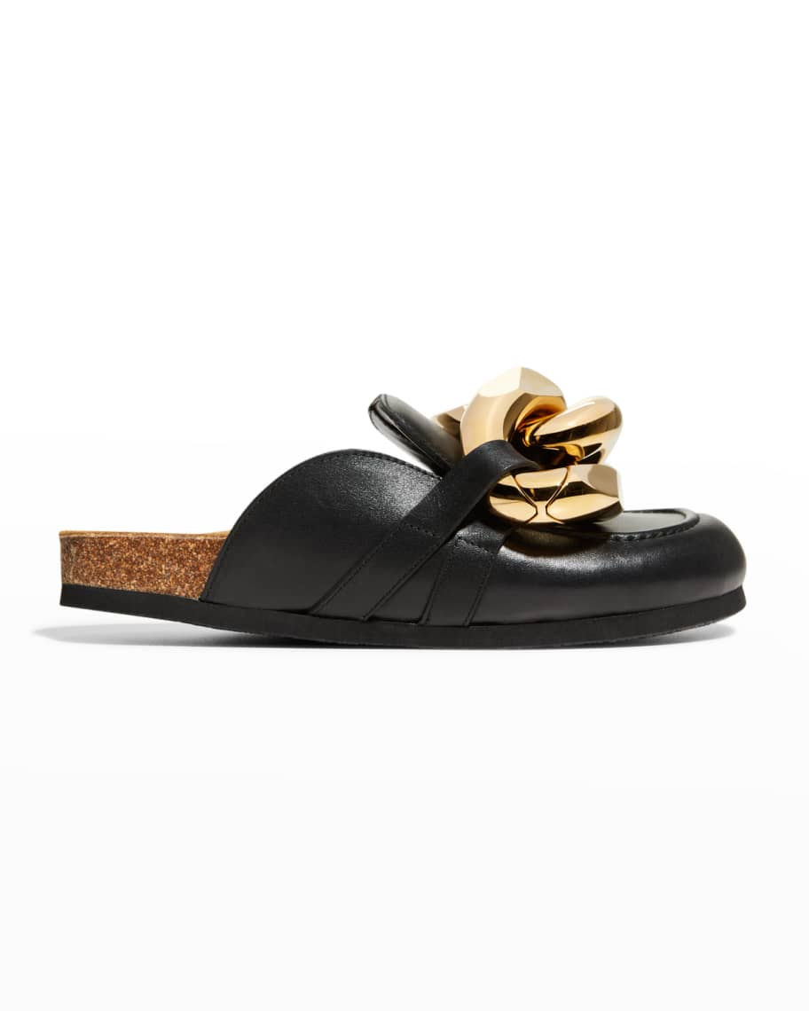 JW Anderson Chunky Napa Slides with Chains