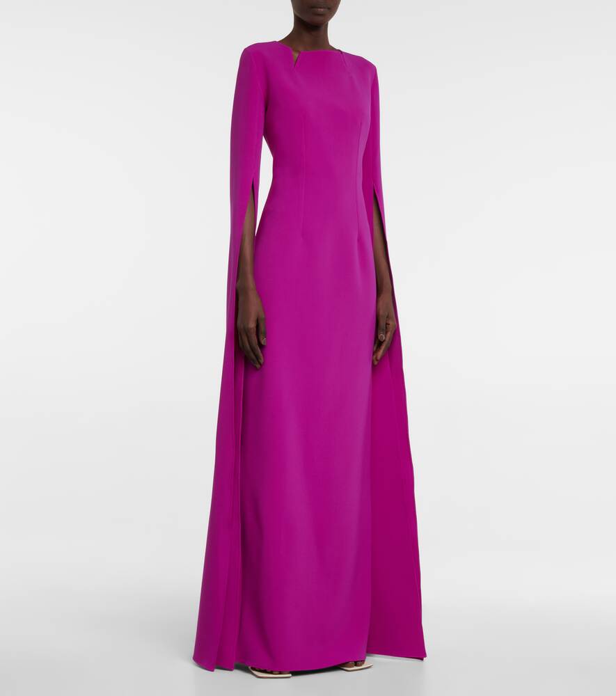 SAFIYAA crepe dress, purple