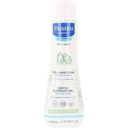 BgBg Gentle cleansing gel for hair and body 200ml Almond 250ml, Mustela