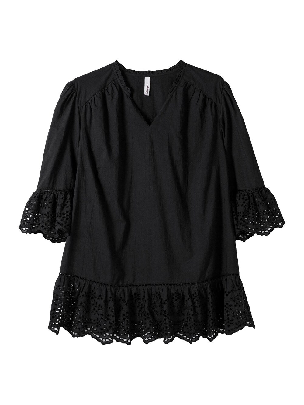 Sheego tunic, black