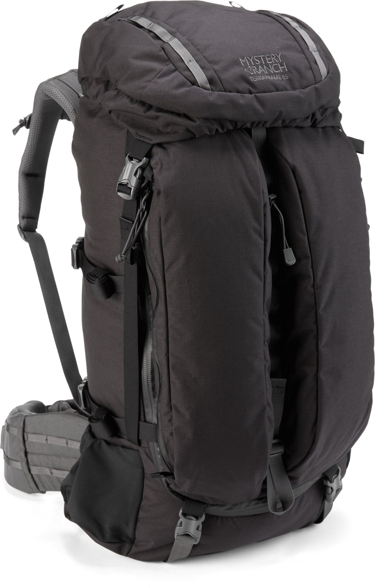 مجموعة Terraframe Pack 65 للرجال من MYSTERY RANCH، باللون الأسود