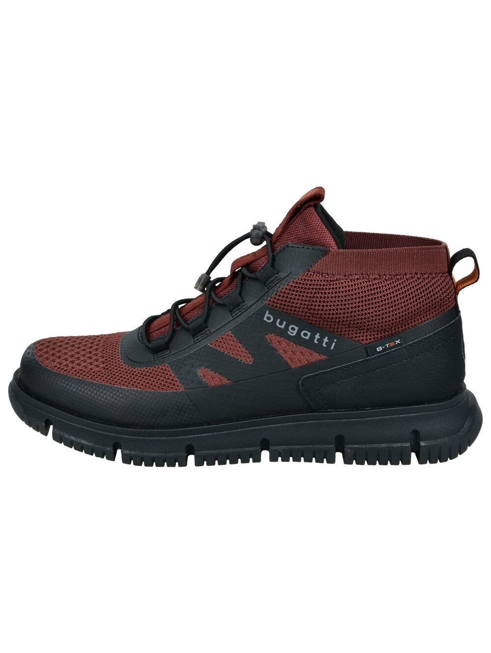 Bugatti lace-up sports shoes, dark red