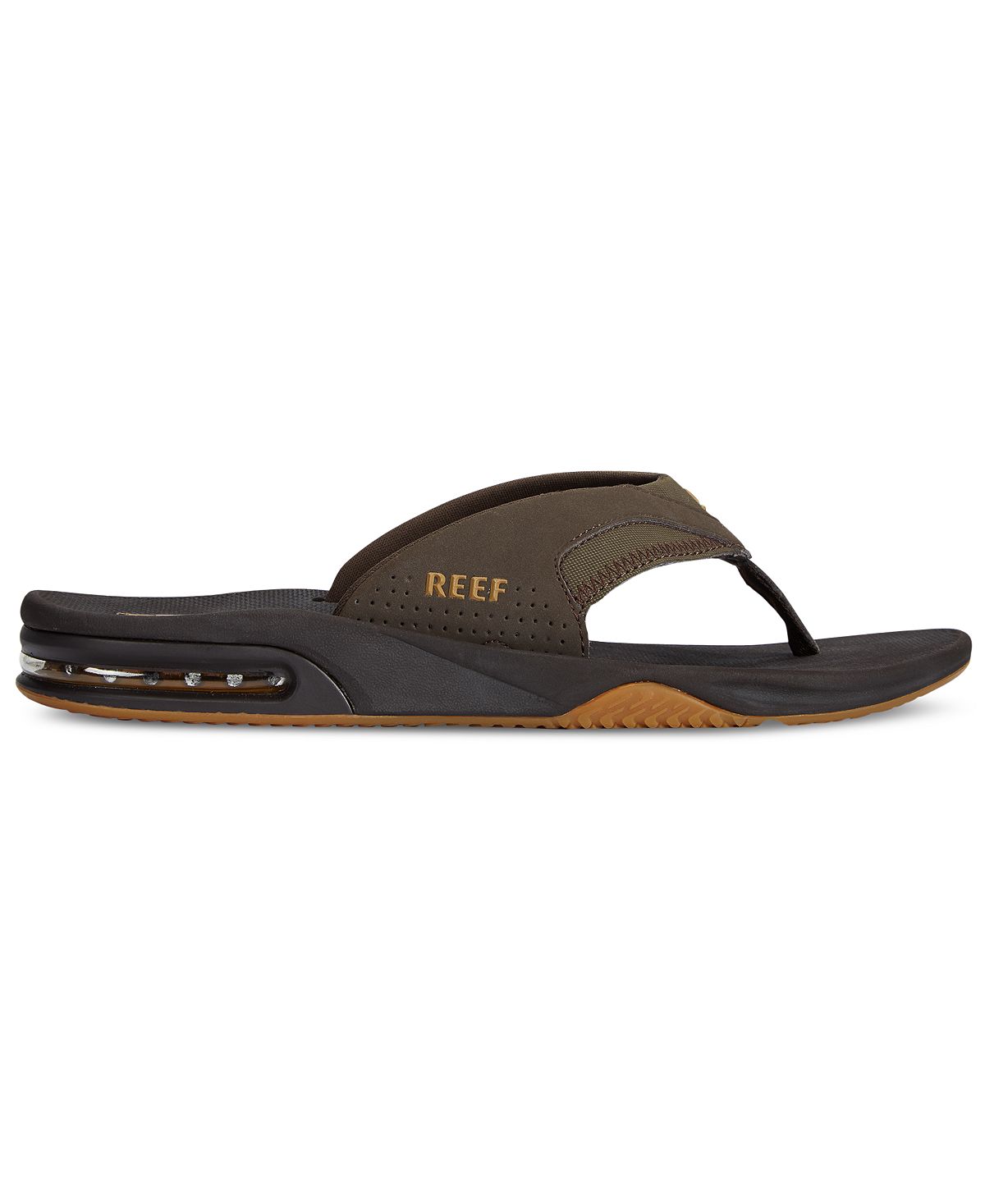 REEF Men's Fanning Sandals with Bottle Opener